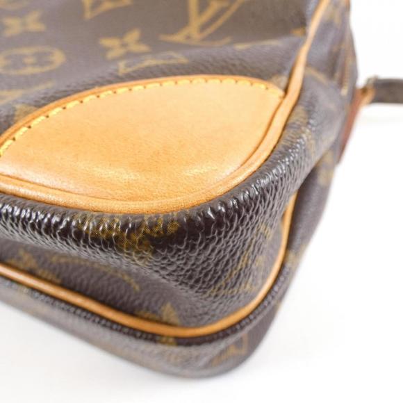 LOUIS VUITTON Monogram Canvas Shoulder Bag M45236 Brown LV Purse - Picture 3 of 8